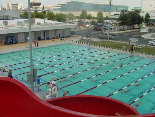 swim lanes - McMurtrey Pool