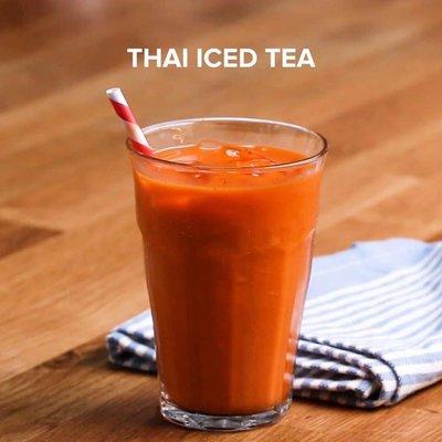 Thai milk ice tea