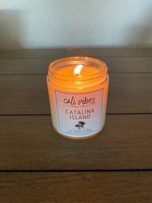 Cali vibes Catalina Island fragrant candle