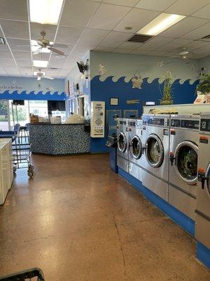 Tons of washers and dryers