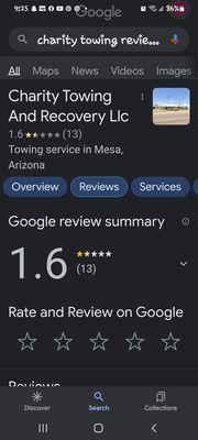 THEIR REVIEW ON GOOGLE