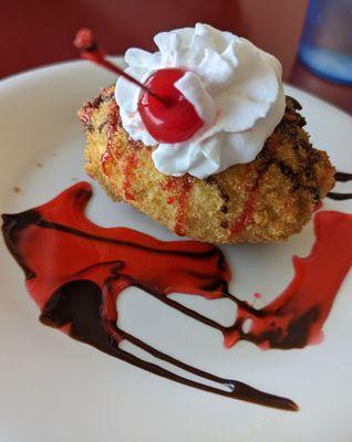 Fried ice cream