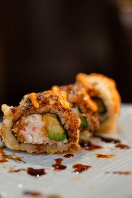 Golden California roll