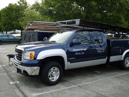 Our trucks are designed to carry the tools and materials to perform the best job possible.