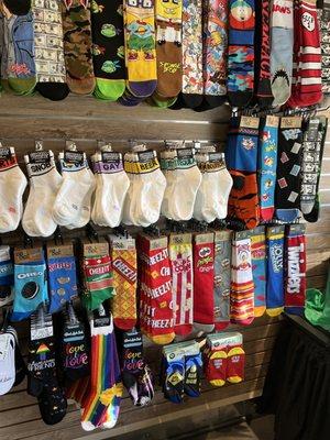 All kinds of socks!