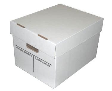 We sell records storage boxes for all types of documents and info you may have.