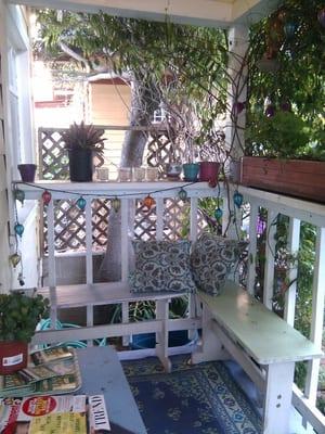 Urban Escape - hair cottage porch