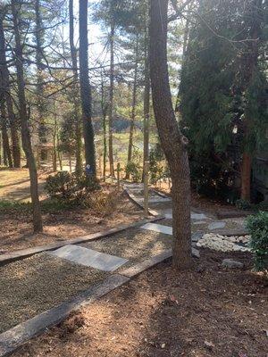 Pathway Done in Flat Rock, Hendersonville: