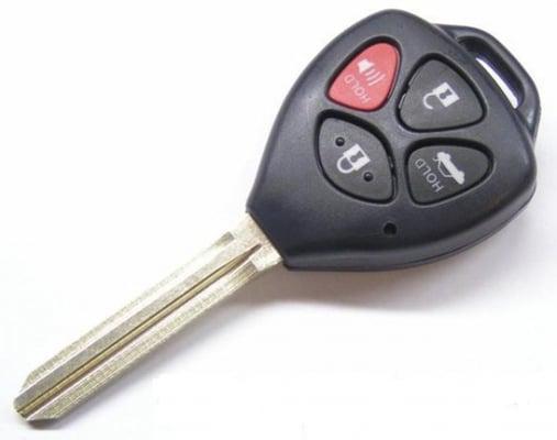 Toyota remotes and keys made here at Keyless Shop Bakersfield