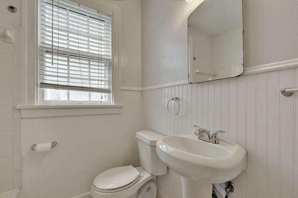 remodeled old bathroom