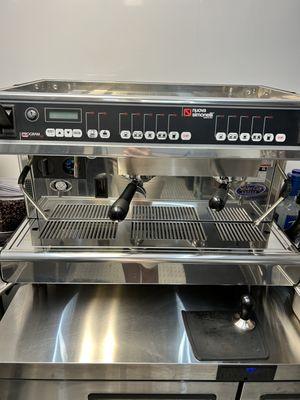 Our Nouveau Simonelli machine