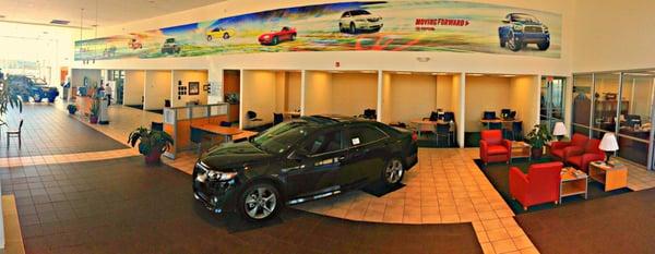 When you walk into our showroom, you'll feel at home!