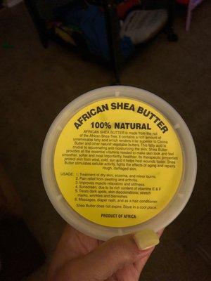 Shea butter