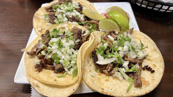 Steak tacos