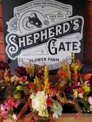 Fresh cut flowers picked from our fields.