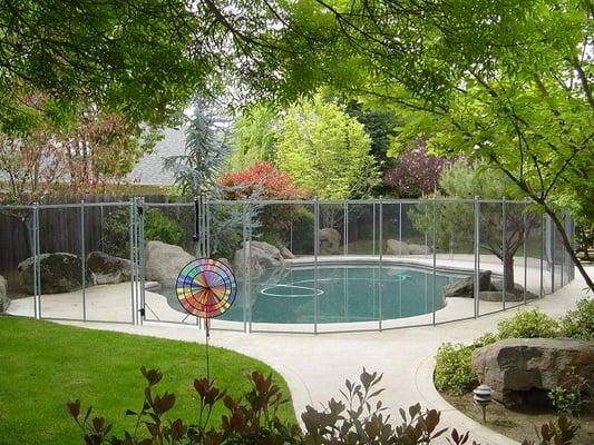 Another  beautiful pool fence