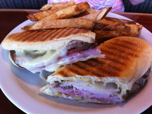 The best Cuban and fries!