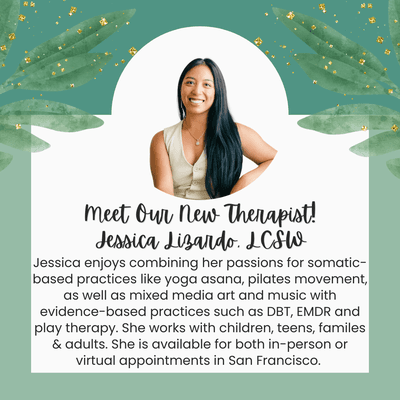 Meet our therapist, Jessica Lizardo!