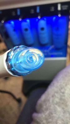 After hydrafacial: deep cleaning for pores