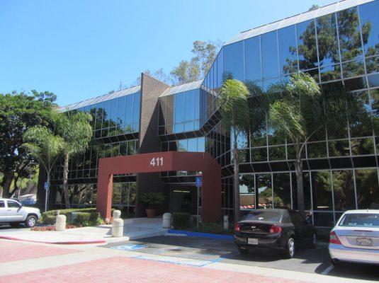 Street View: Entrance to Branch Office