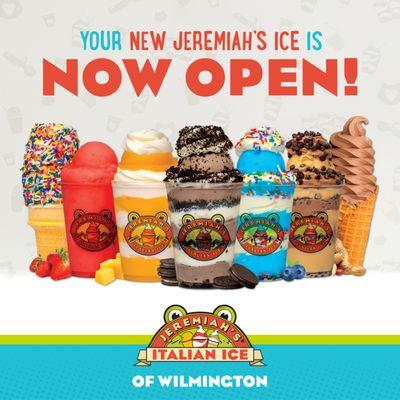 Jeremiah's Italan Ice of Wilmington NC serving tasty frozen treats!