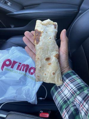 Here's a $14.00 burrito