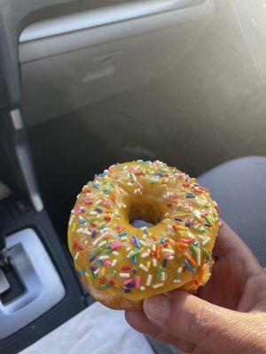 Lemon Icing Donuts