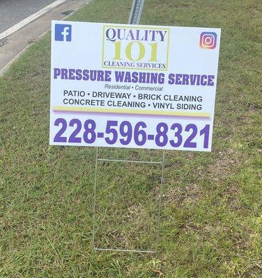 Pressure Washing Services (Spot Are Signs Locally In Gulfport,MS)