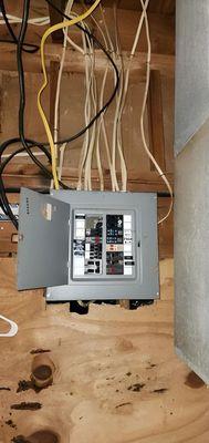 Electrical panel wiring | Professional electrical services in Temple GA by CMS Maintenance Service.