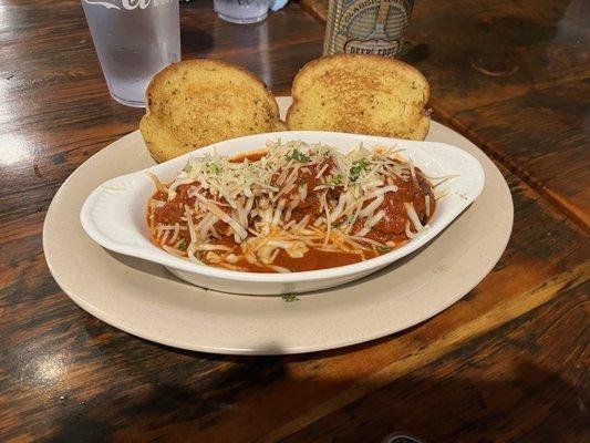 Stuffed meatball appetizer