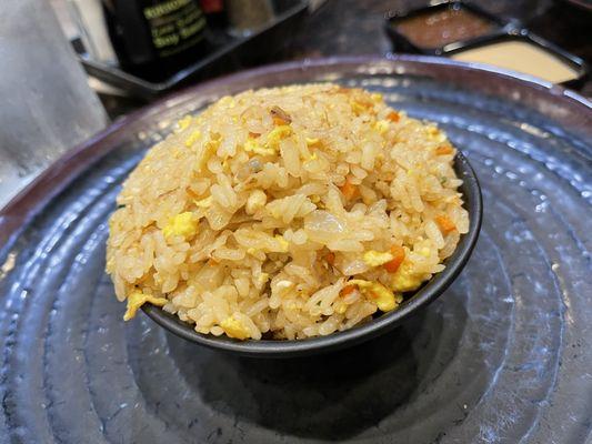 Fried rice at Shirasoni Japanese Restaurant in Alameda.