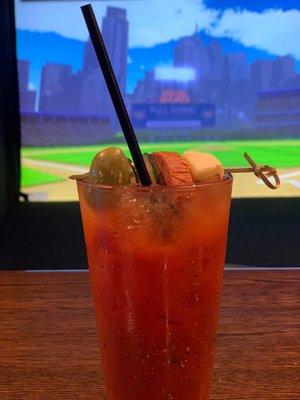 Homemade Bloody Mary, best in the area!