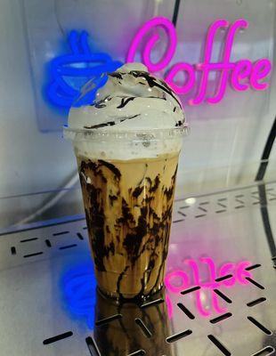 Iced Mocha with Whipped Cream