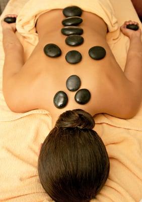 healing hot stone massage