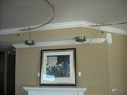 Example of the installation of recessed lighting