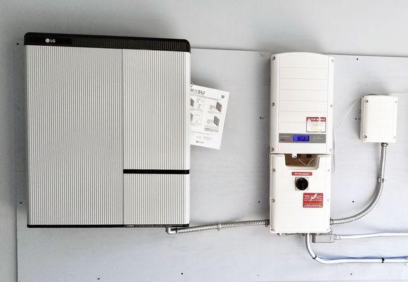 Solaredge Inverter And Solar Battery Backup System