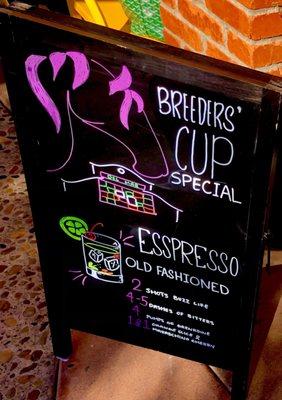 Breeder's Cup weekend deserves a special drink