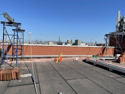 Parapet work