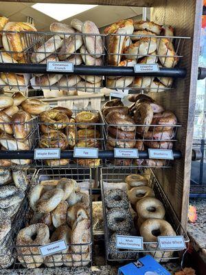 Fresh bagels