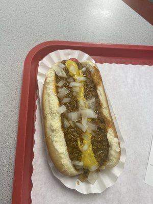 Chili dog