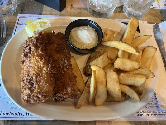 Haddock fish fry