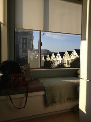 My view from the dentist chair. A true San Francisco office.