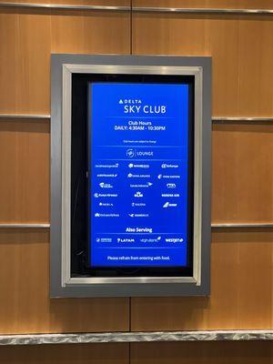 Delta Sky Club Concourse T