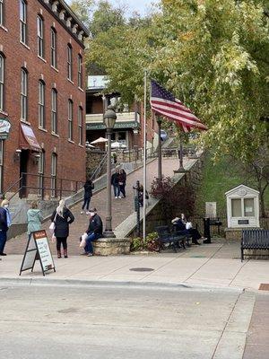 The restaurant in Galena