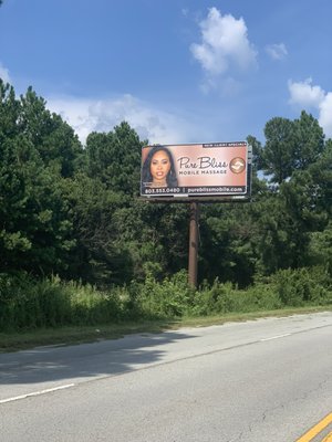 1st Billboard!! #columbiasc #twonotchrd