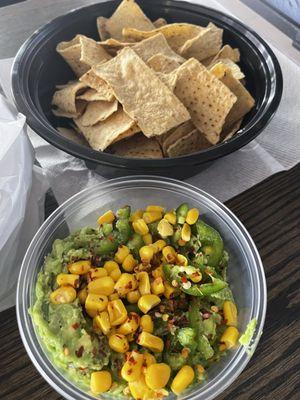 Spicy Guac (fresh and flavorless)