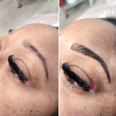 Powder Brows with Microblade by Brandi @ Artful Beauty Studio