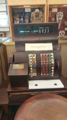 Old cash register