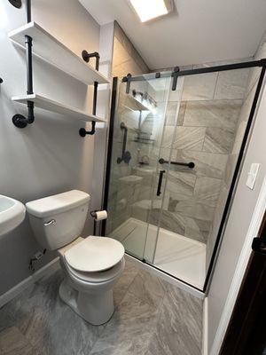 Total house remodel bathroom