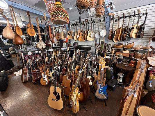 Guitars galore